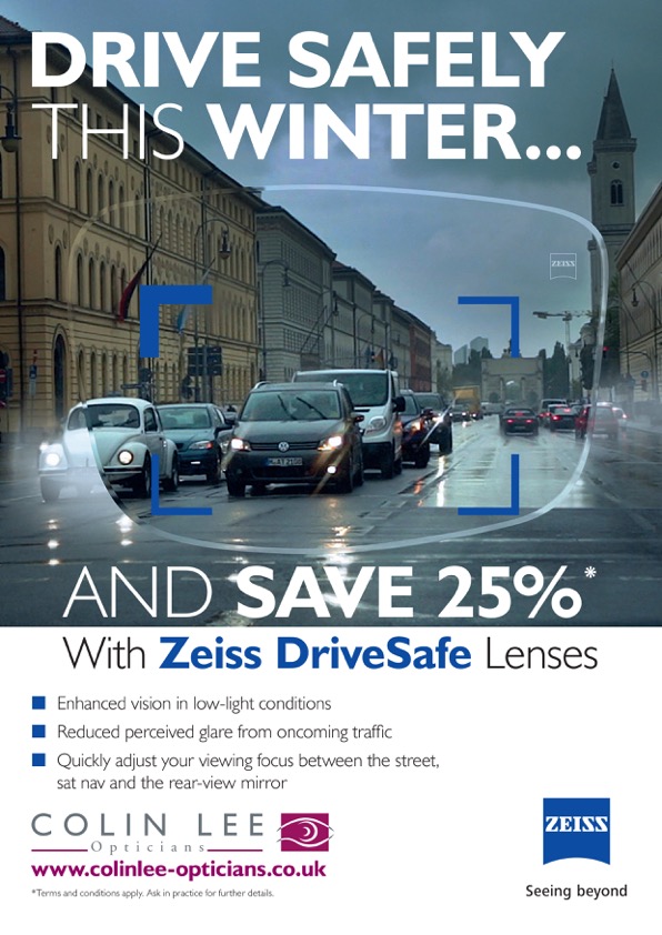 25% off drive safe lenses 