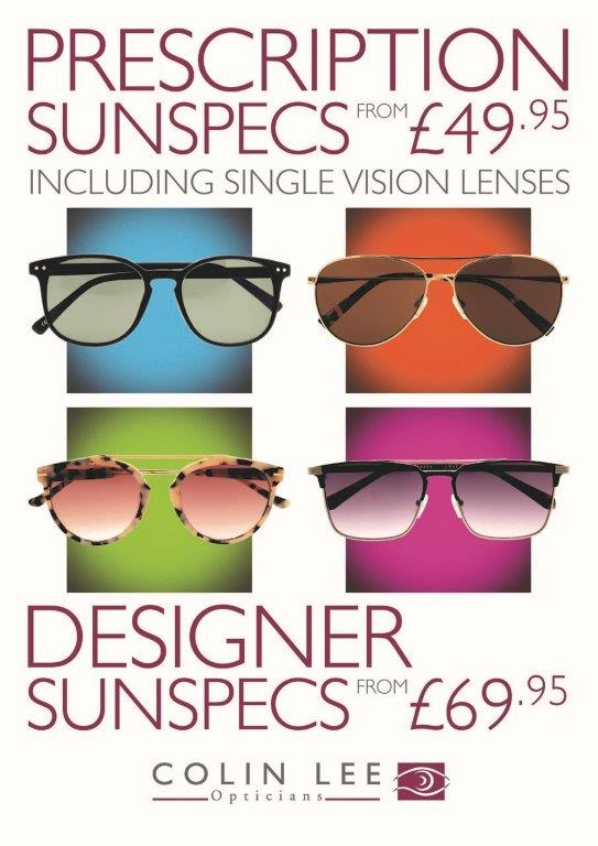 Prescription sunspecs from £49.95! 